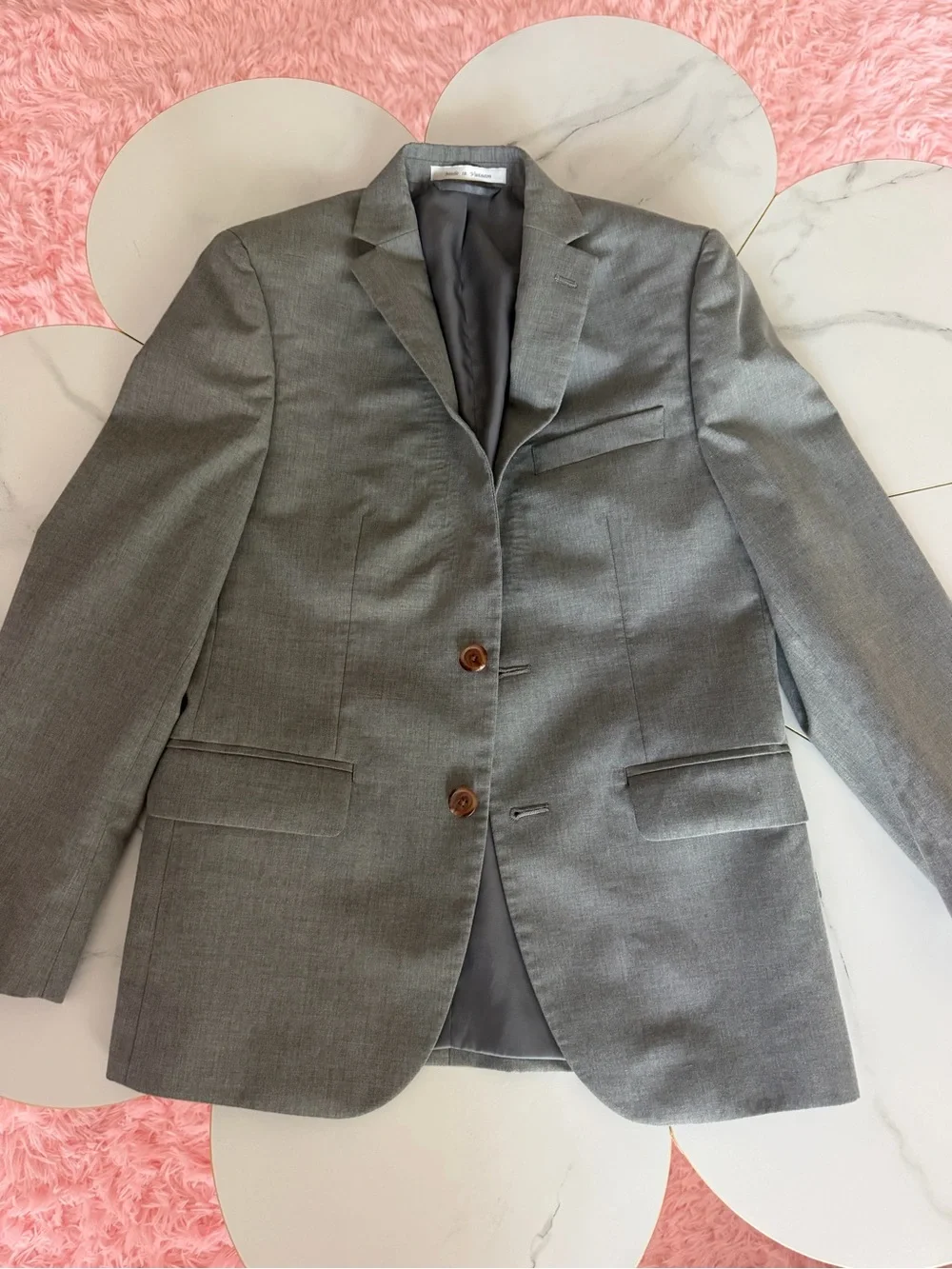 Ralph Lauren Gray Two-Button blazer